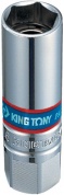 Головка свечная шестигранная 3/8", 16 мм, магнитный фиксатор KING TONY 366516