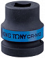 Головка торцевая ударная четырехгранная 1", 22 мм, футорочная KING TONY 851422M