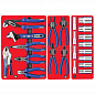 Набор инструментов "ЛИДЕР" в синей тележке, 270 предметов МАСТАК 52-06270B