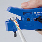 Стриппер для снятия изоляции и резки многожильного и плоского кабеля UTP, STP, RJ KING TONY 6755-05