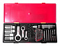 Набор инструментов для демонтажа крепежных элементов с поврежденной резьбой 26 предметов в кейсе JTC