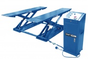 KraftWell KRW3TN/380_blue Подъёмник ножничный короткий шиномонтажный г/п 3000 кг.