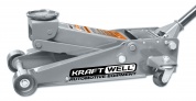 Домкрат подкатной гидравлический г/п 3000 кг KraftWell KRWFJ3D