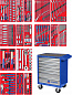 Набор инструментов "ЭКСПЕРТ" в синей тележке, 323 предмета МАСТАК 52-07323B