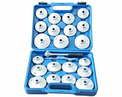 Съемники масляных фильтров алюминиевые (23 предмета) TA-A1013