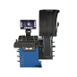 Балансировочный станок STELLAR (p) с пневматическим валом СБМП-60/3D Pro (УЗ, ЭМВ, ТЛУ) Синий RAL5017 SIVIK