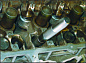 Набор инструментов для снятия и установки маслоотражательных колпачков в кейсе 11 предметов JTC