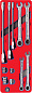 Набор комбинированных ключей с трещоткой, ложемент, 11 предметов МАСТАК 5-21311