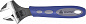 Ключ разводной 200 мм, эргономичная ручка, держатель МАСТАК 020-10200H