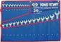 Набор комбинированных ключей, 6-32 мм чехол из теторона, 26 предметов KING TONY 1226MRN